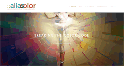 Desktop Screenshot of aliascolor.com